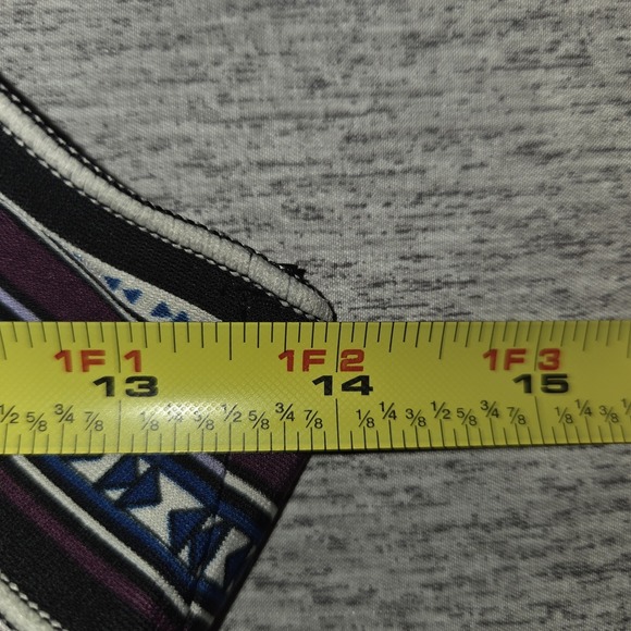 MAX STUDIO Shift Floral Halter Dress Women's Small Blue Green Comfort Stretch - Picture 7 of 8